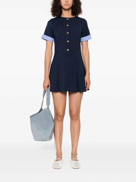 SANDRO short sleeve dress - Blue
