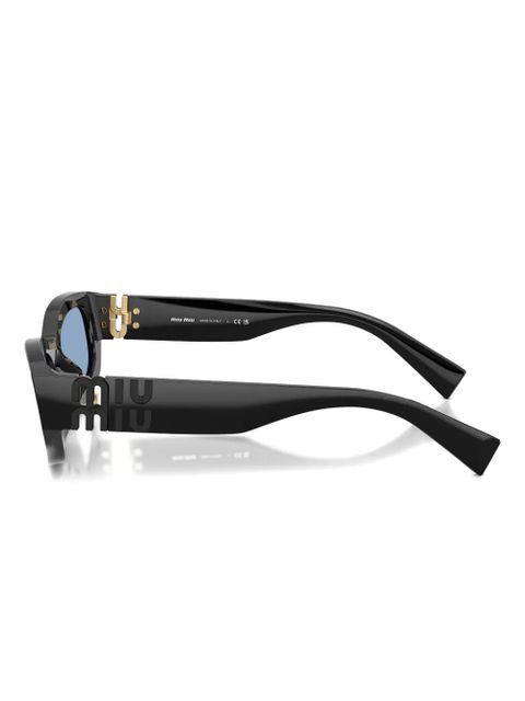 Miu Miu Eyewear rectangle-frame sunglasses - Black