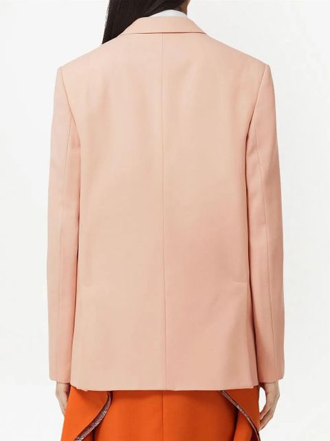 Burberry tailored single-breasted blazer - Pink