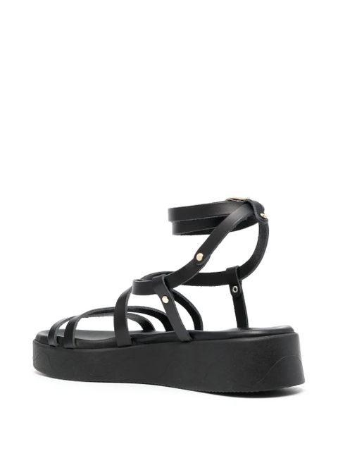 Ancient Greek Sandals 40mm Aristea strappy sandals - Black