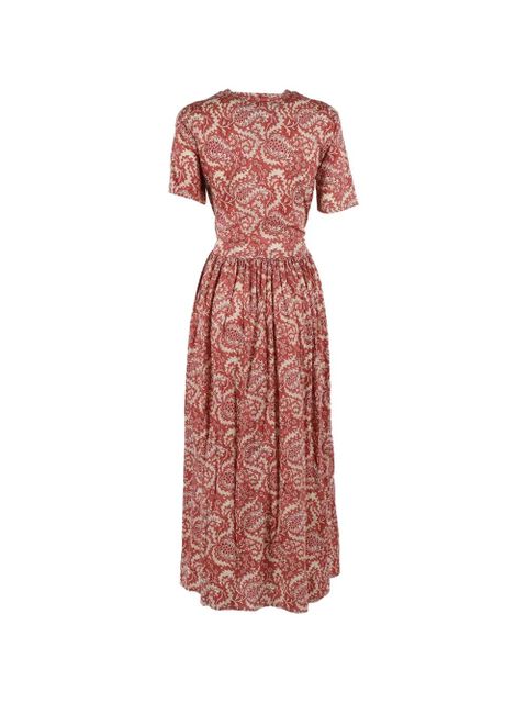 Weekend Max Mara floral-print maxi dress - Red - zdjęcie produktu nr 2