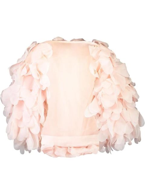 Aje Lyric ruffled cape - Pink - zdjęcie produktu nr 2