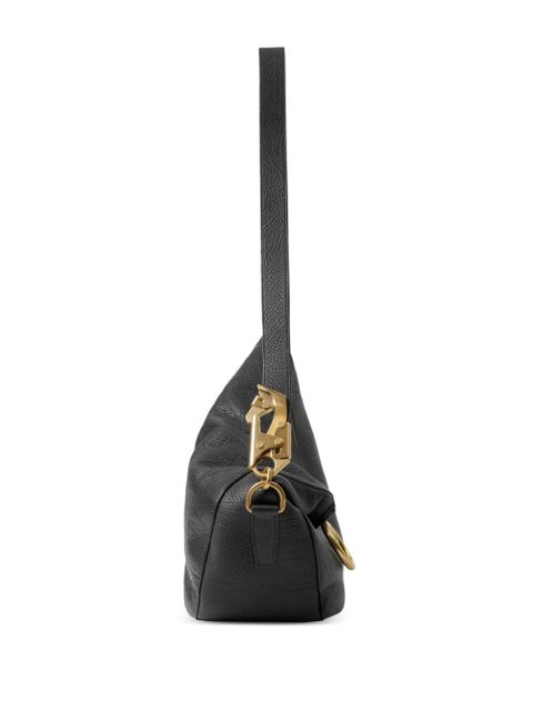 Burberry medium Knight leather shoulder bag - Black - zdjęcie produktu nr 2