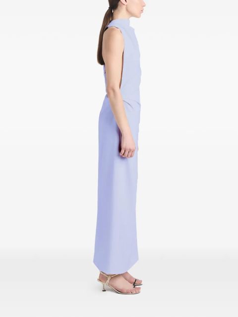 Proenza Schouler Selena twist back maxi dress - Purple