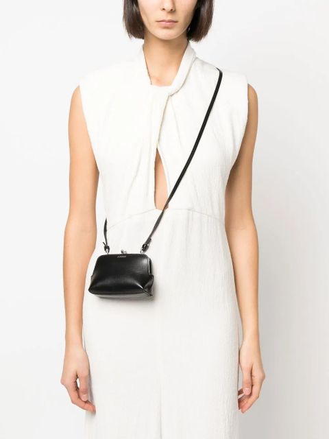 Jil Sander Goji leather mini bag - Black - zdjęcie produktu nr 2