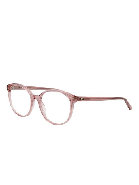 Gucci Eyewear round-frame glasses - Pink