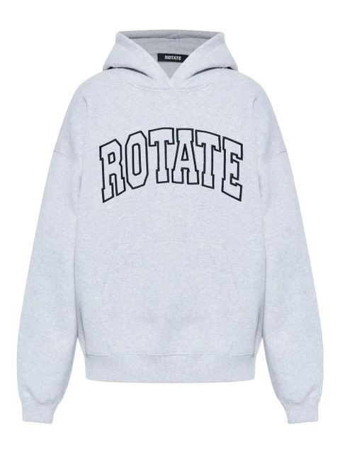 ROTATE BIRGER CHRISTENSEN logo-print hoodie - Grey - zdjęcie produktu nr 1