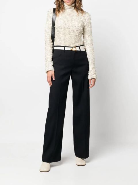 Jil Sander straight-leg trousers - Blue - zdjęcie produktu nr 2