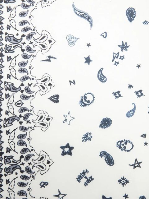 Zadig&Voltaire Beddie bandana - White