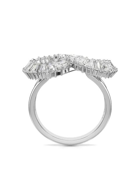 Swarovski Hyperbola ring - Silver
