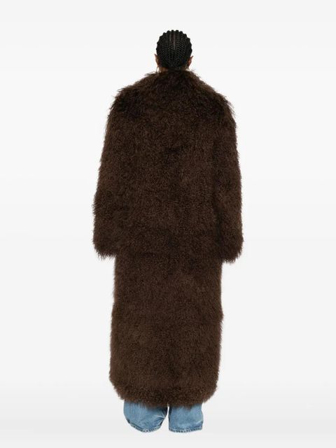 ducie Faye shearling coat - Brown