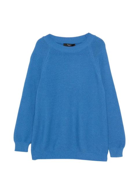 Weekend Max Mara Wkdaere knitted sweater - Blue - zdjęcie produktu nr 1