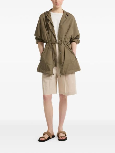 Yves Salomon hooded jacket - Green - zdjęcie produktu nr 2