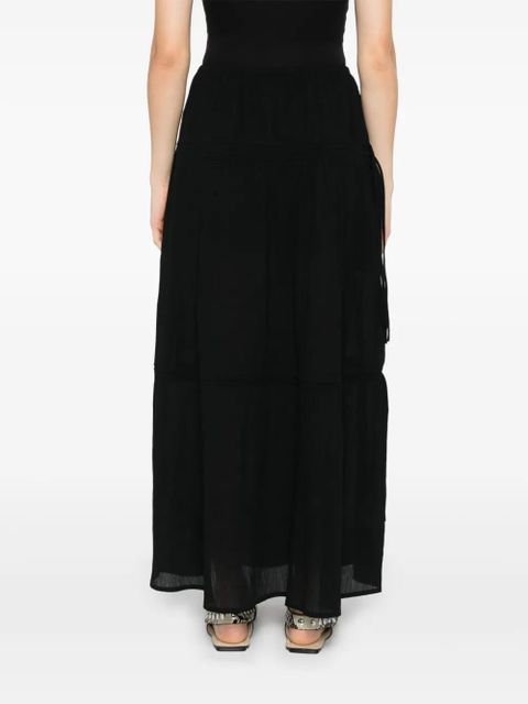 TOTEME organic cotton skirt - Black