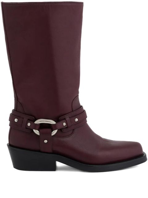 Rabanne XL Link biker boots - Red - zdjęcie produktu nr 1