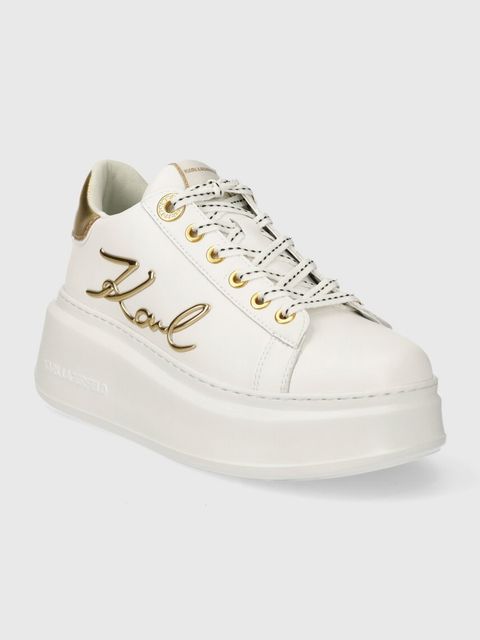 Karl Lagerfeld sneakersy skórzane ANAKAPRI - zdjęcie produktu nr 1