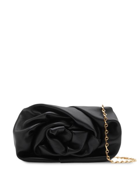 Burberry Rose leather clutch bag - Black - zdjęcie produktu nr 1
