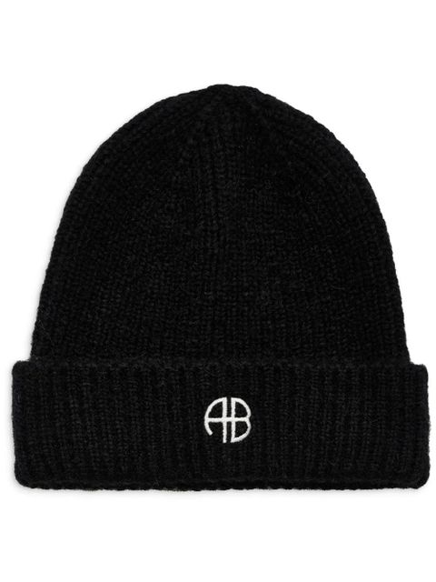 ANINE BING Elia beanie - Black - zdjęcie produktu nr 1