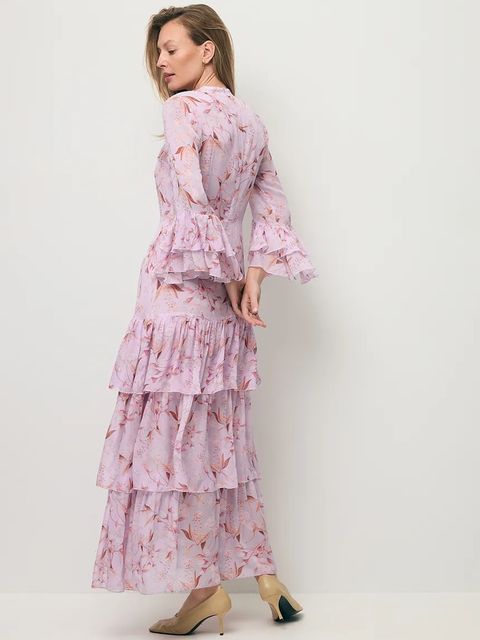 BIZUU sukienka letnia z wiskozy MASSI - zdjęcie produktu nr 1