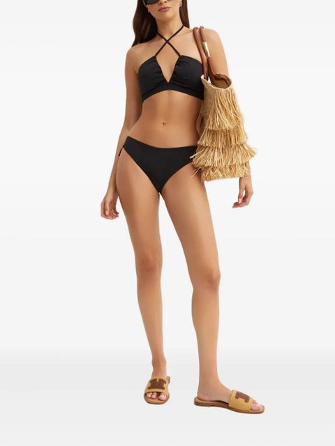 Max Mara Adriene bikini top - Black