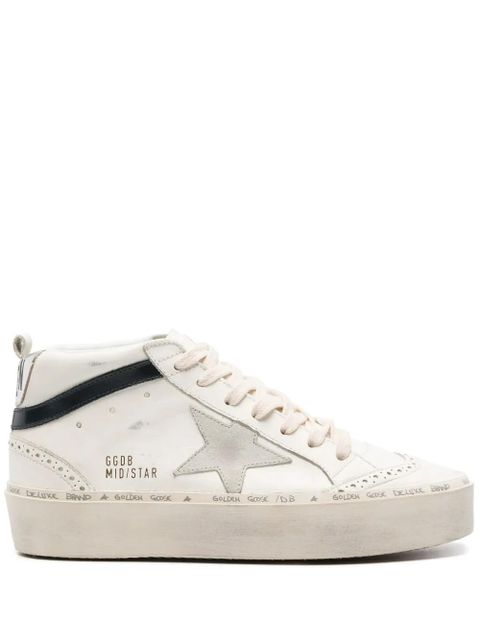 Golden Goose Mid Star high-top sneakers - Neutrals - zdjęcie produktu nr 1