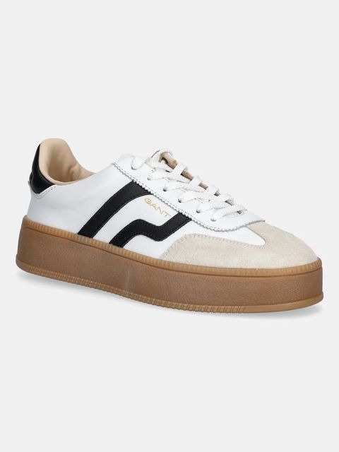 Gant sneakersy skórzane Cuzmani damskie kolor biały 31531047 - zdjęcie produktu nr 1