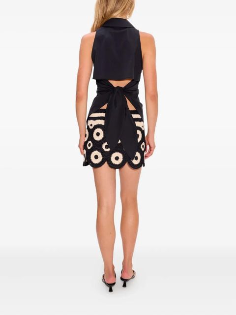 Simon Miller Loch button-up top - BLACK - zdjęcie produktu nr 2