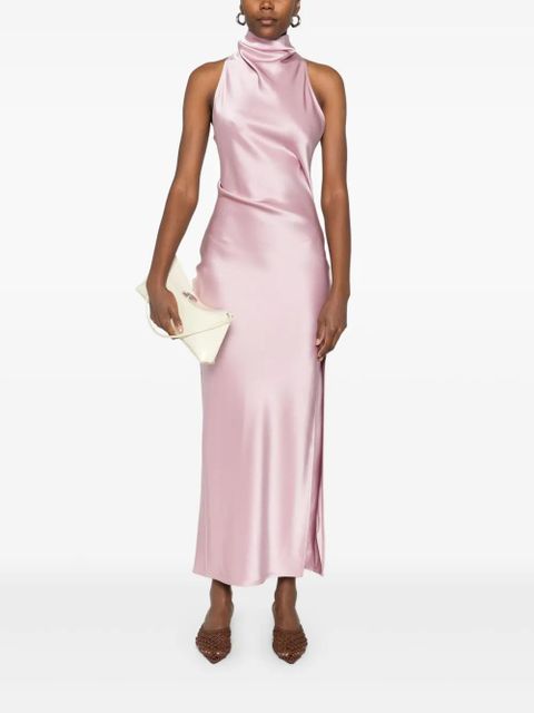 Nanushka cowl-neck midi dress - Pink - zdjęcie produktu nr 2