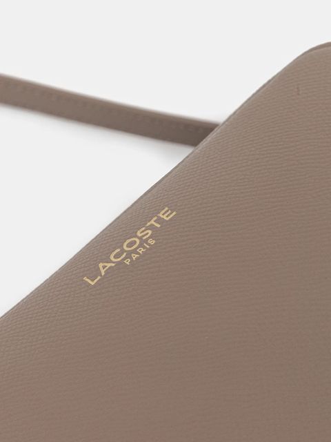 Lacoste torebka skórzana kolor brązowy NF5100PH