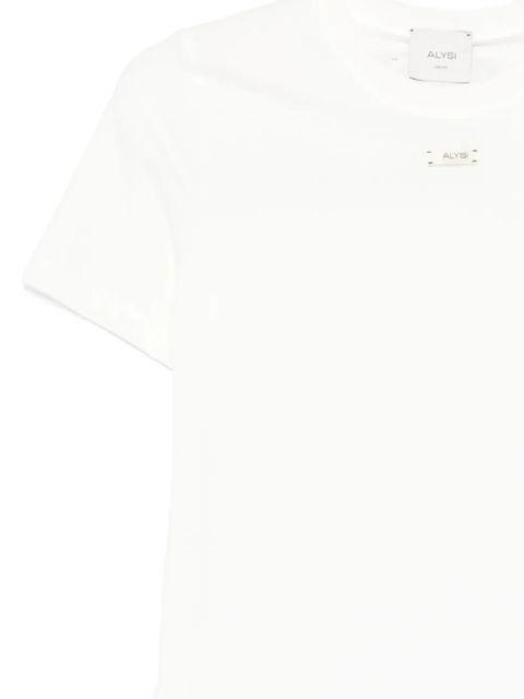 Alysi logo-label T-shirt - White
