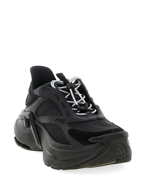 FENDI F-Light mesh sneakers - Black - zdjęcie produktu nr 2