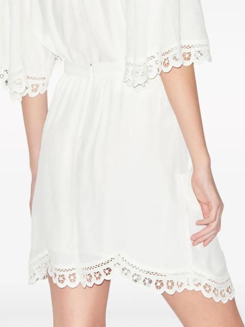 MARANT ÉTOILE Francesca mini skirt - White - zdjęcie produktu nr 2