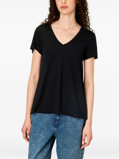 American Vintage Jacksonville V-neck T-shirt - Black