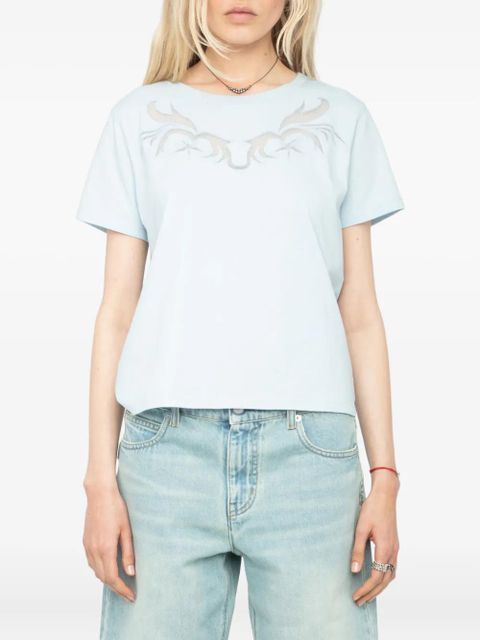 Zadig&Voltaire Alys T-shirt - Blue
