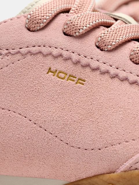 Hoff sneakersy zamszowe BRIDGE FL ROSE