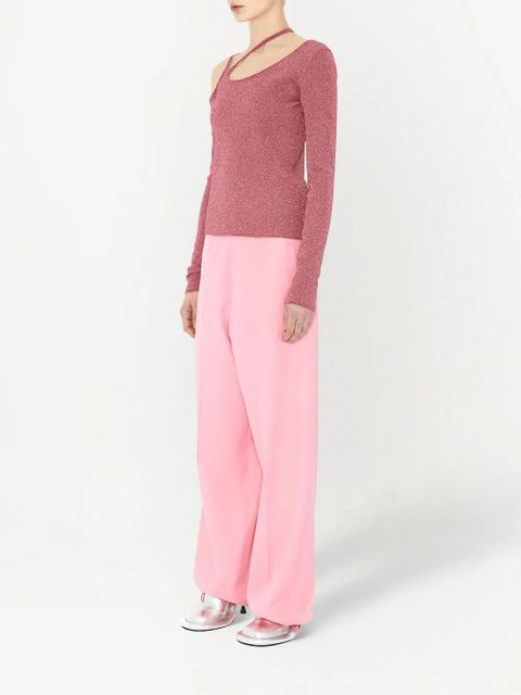 JW Anderson tailored track pants - Pink