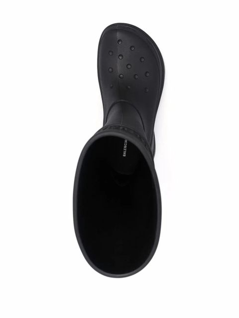 Balenciaga Crocs™ boots - Black