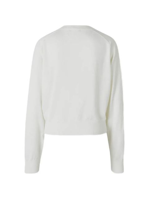 Jacquemus crew-neck sweater - White - zdjęcie produktu nr 2