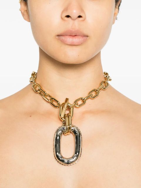 Rabanne chunky-chain necklace - Gold