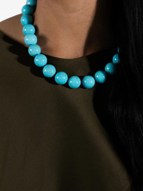 Jennifer Behr Louisa beaded necklace - Blue