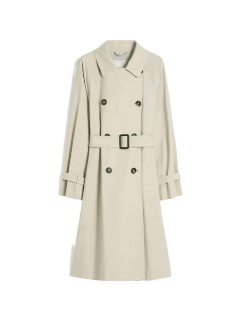 Max Mara buttoned belted raincoat - Neutrals - zdjęcie produktu nr 1