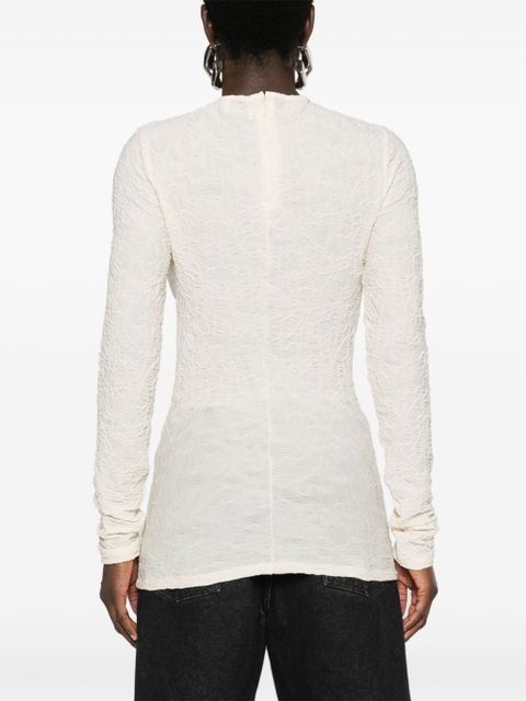ISABEL MARANT Floride jacquard top - Neutrals