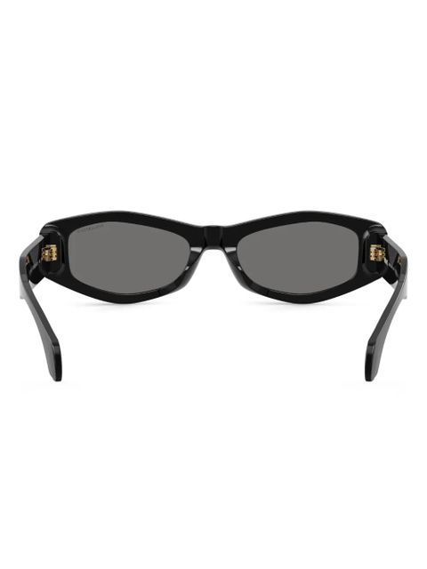 Versace Eyewear geometric-frame sunglasses - Black
