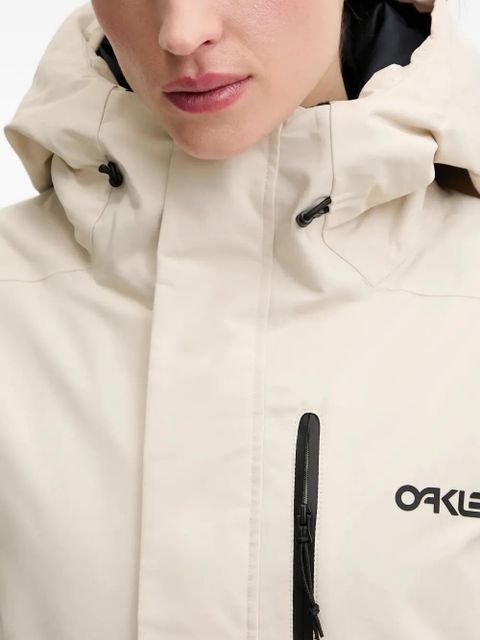 Oakley Tnp Tbt insulated hooded ski jacket - Neutrals