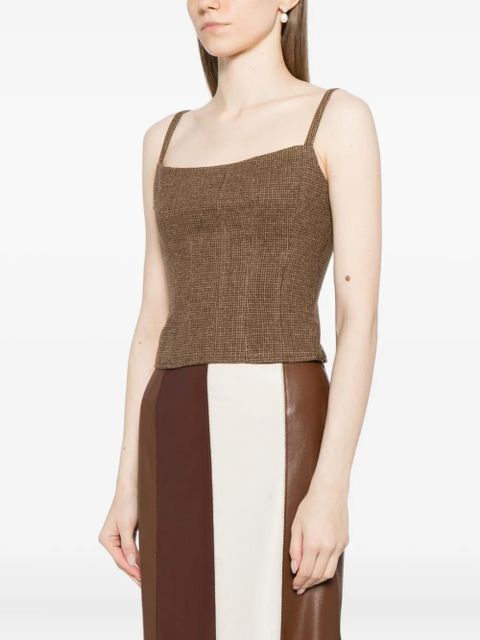 Reformation Hattie top - Brown - zdjęcie produktu nr 2