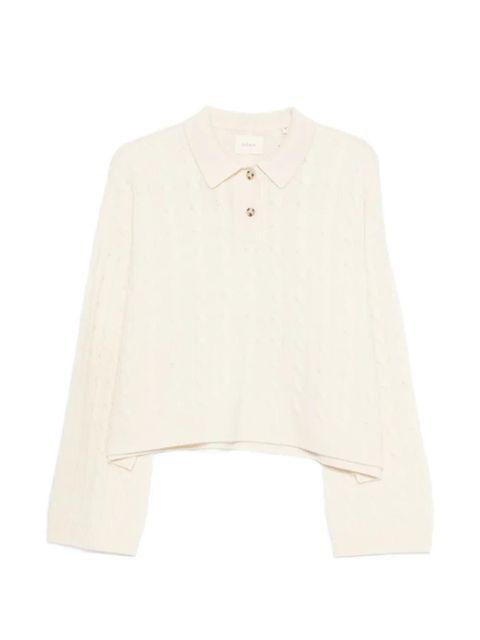 DÔEN Cambridge cable-knit sweater - Neutrals - zdjęcie produktu nr 1