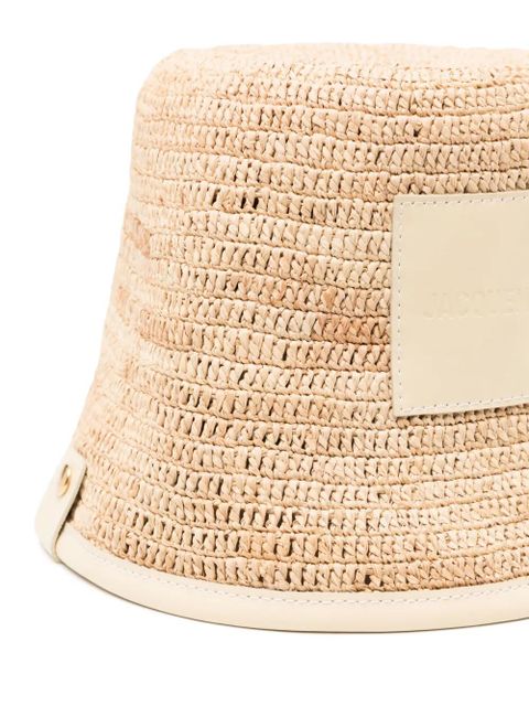 Jacquemus Le Bob Soli bucket hat - Brown - zdjęcie produktu nr 2