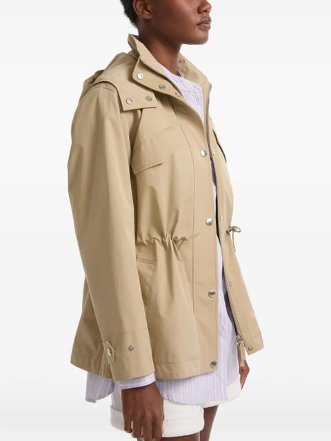 Yves Salomon hooded parka - Neutrals