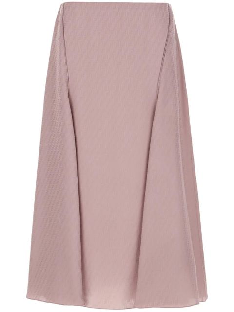 FENDI monogram-pattern skirt - Pink - zdjęcie produktu nr 1