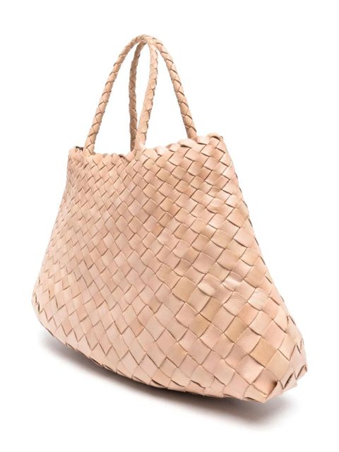 DRAGON DIFFUSION small Santa Croce tote bag - Neutrals